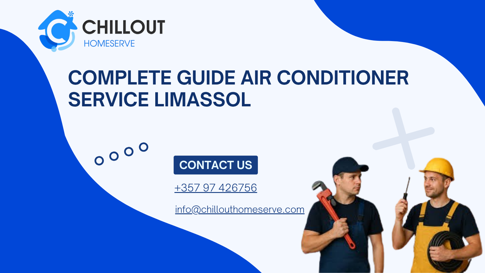 Technician performing Air Conditioner Service Limassol home