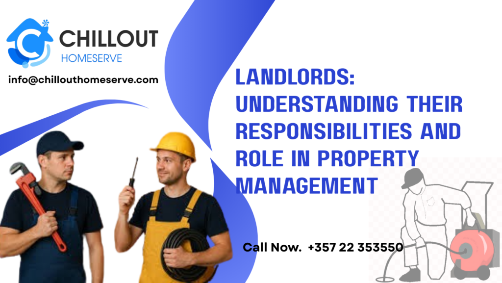 Landlord inspecting a residential rental property with a maintenance checklist and tenant housing management concep