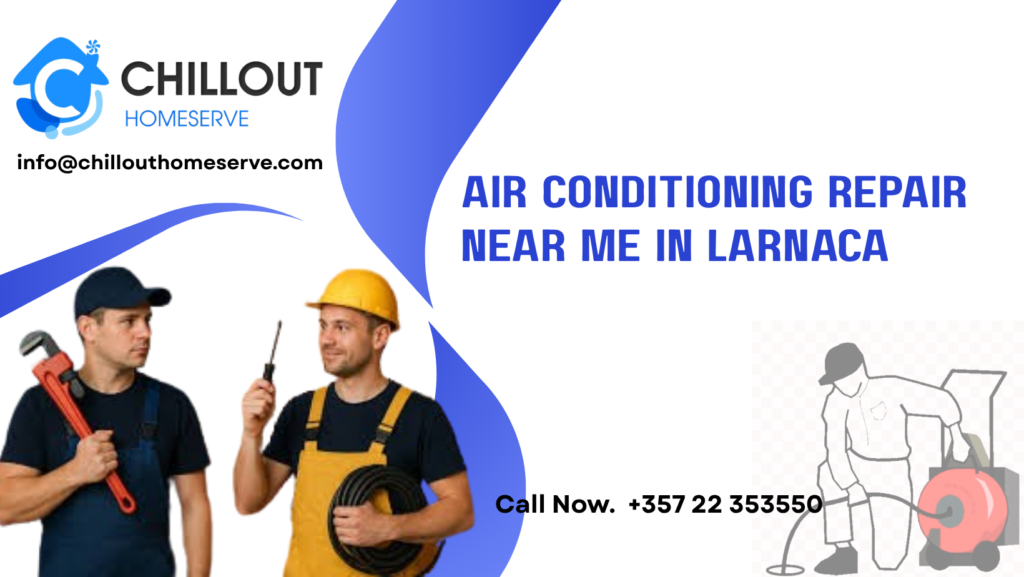 residential air conditioning unit in Larnaca