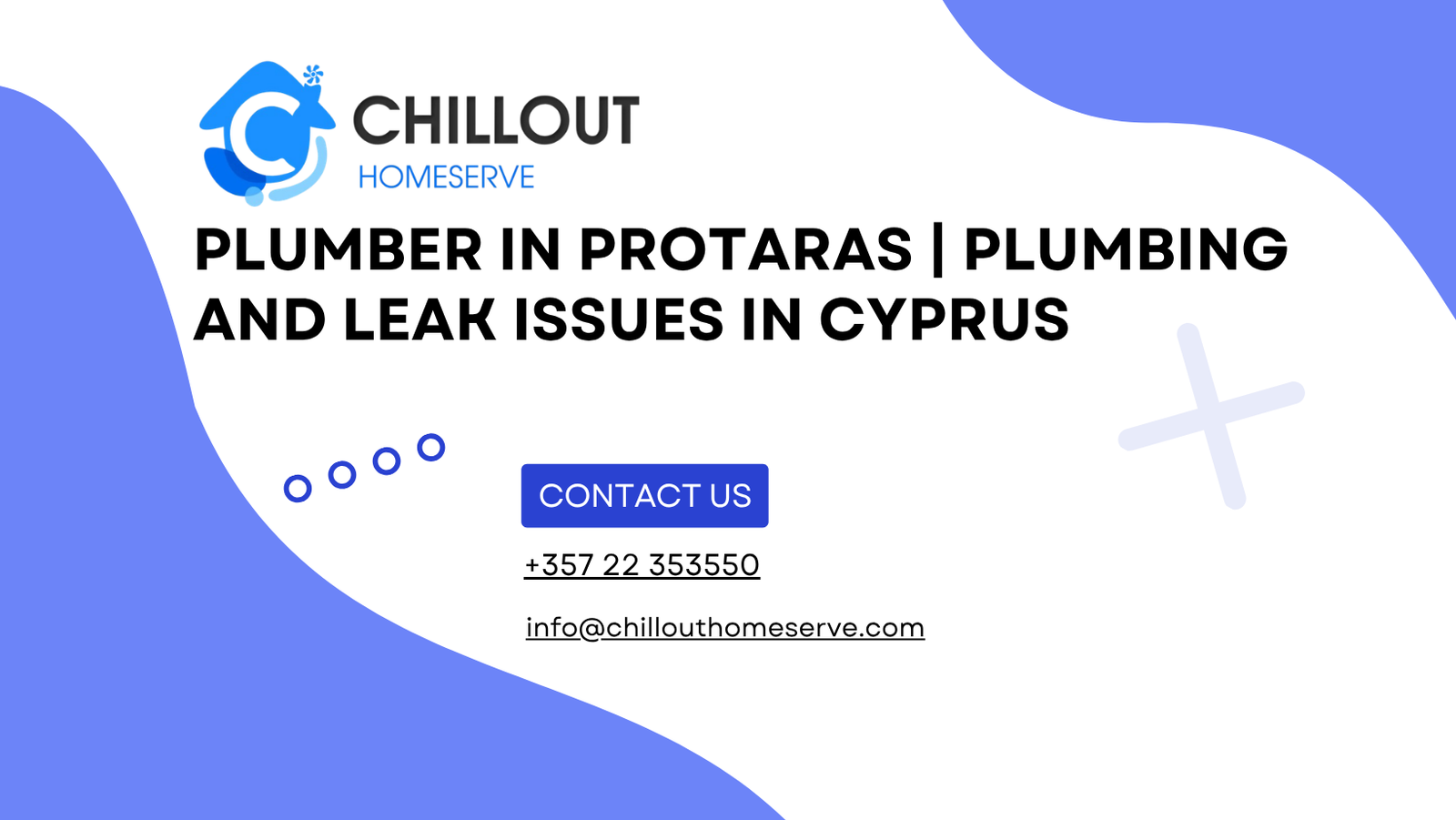 Plumber inspecting pipes and drainage in a residential property in Protaras