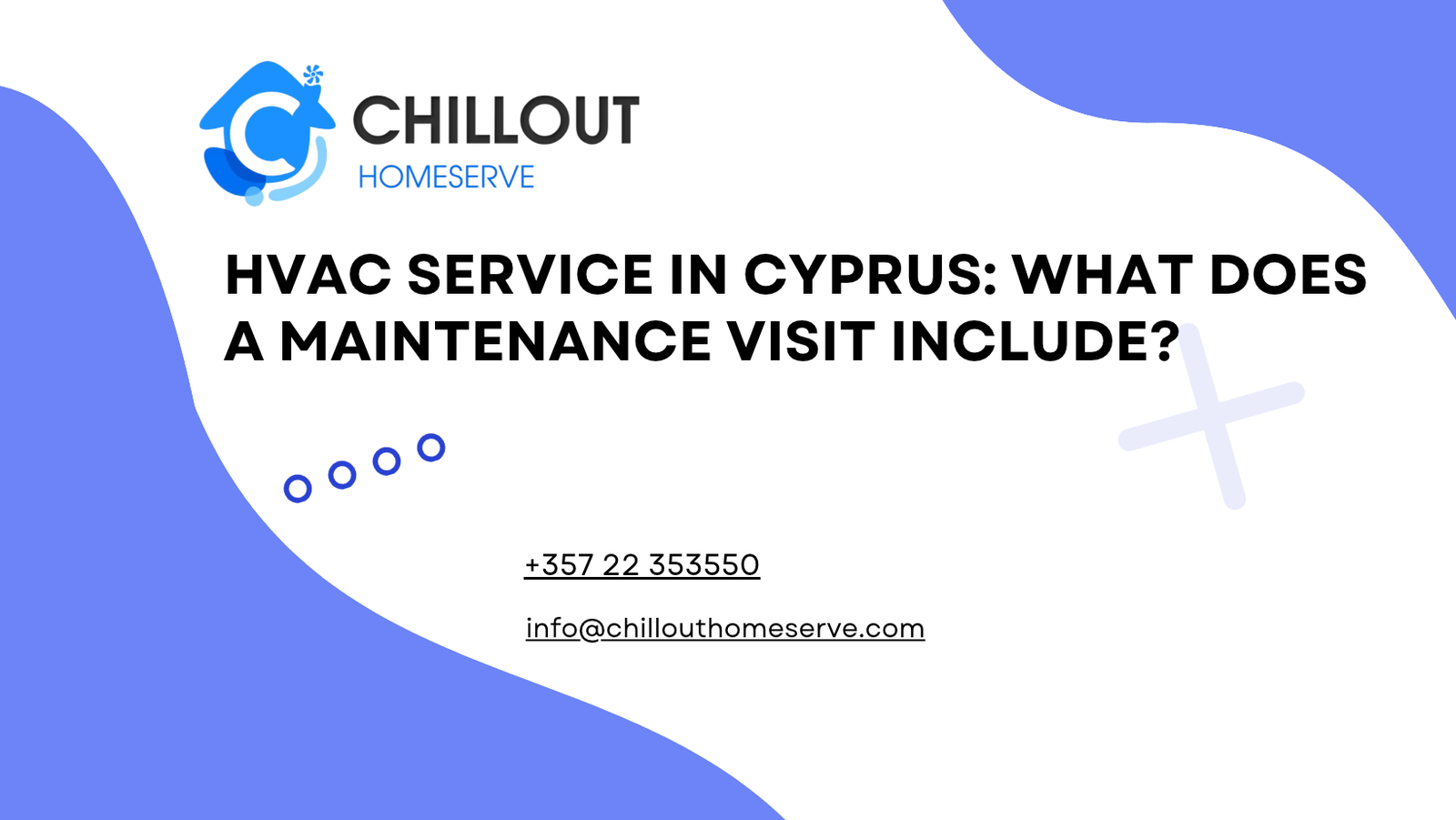 HVAC technician inspecting a home heating and air conditioning system during routine maintenance in Cyprus.